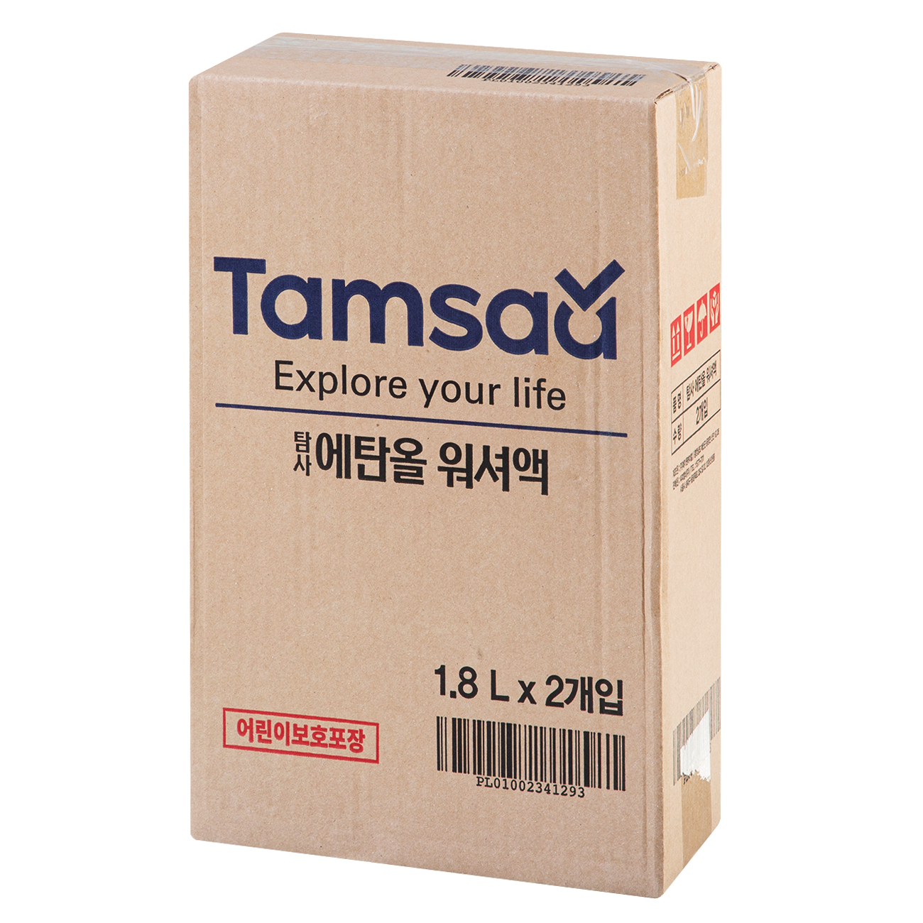 탐사 에탄올 워셔액, 1.8L, 2개